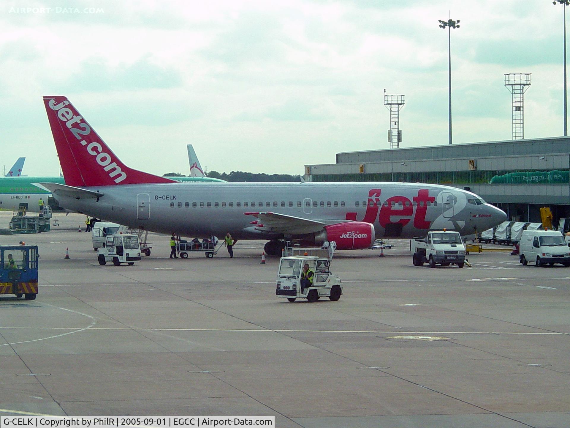 G-CELK, 1986 Boeing 737-330 C/N 23530, Jet 2 1986 Boeing 737-300 MAN