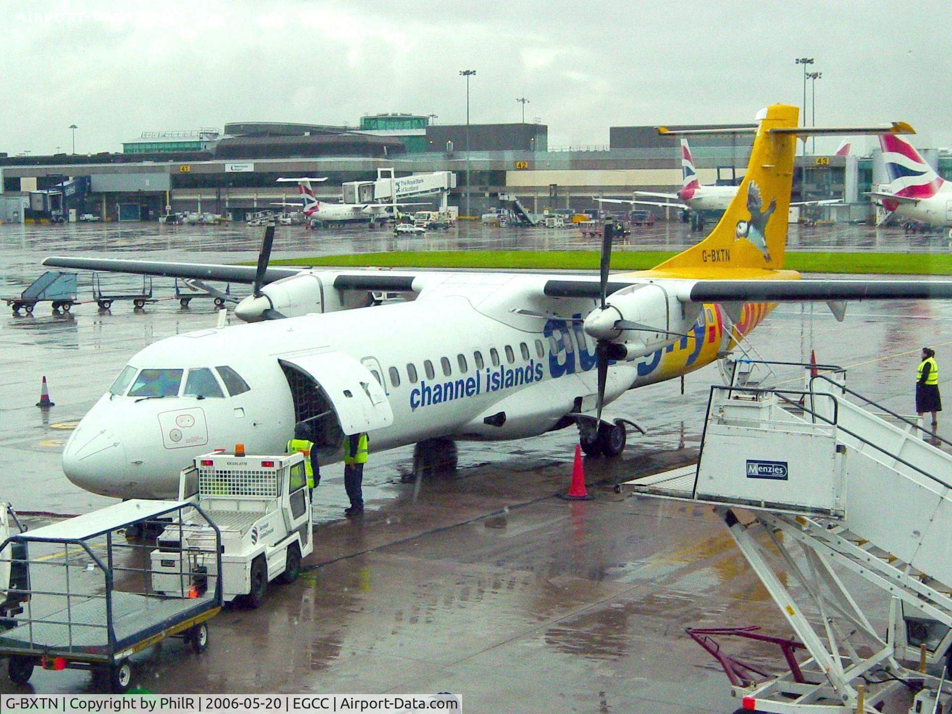 G-BXTN, 1996 ATR 72-202 C/N 483, Aurigny 1996 ATR 72-200 G-BXTN MAN