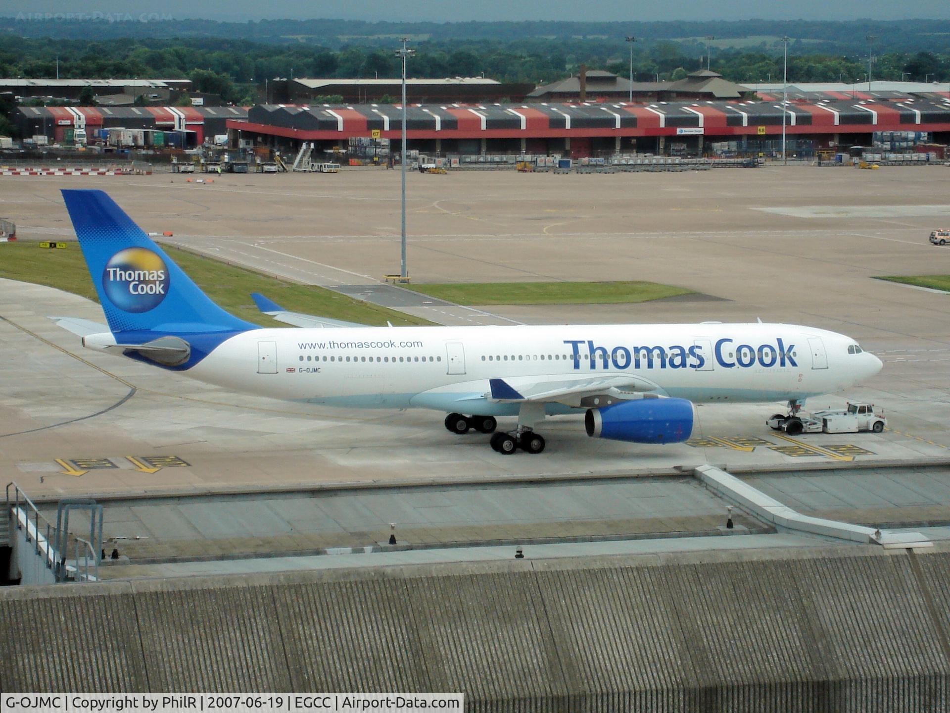 G-OJMC, 2002 Airbus A330-243 C/N 456, Thomas Cook 2002 Airbus A330-200 G-OJMC MAN