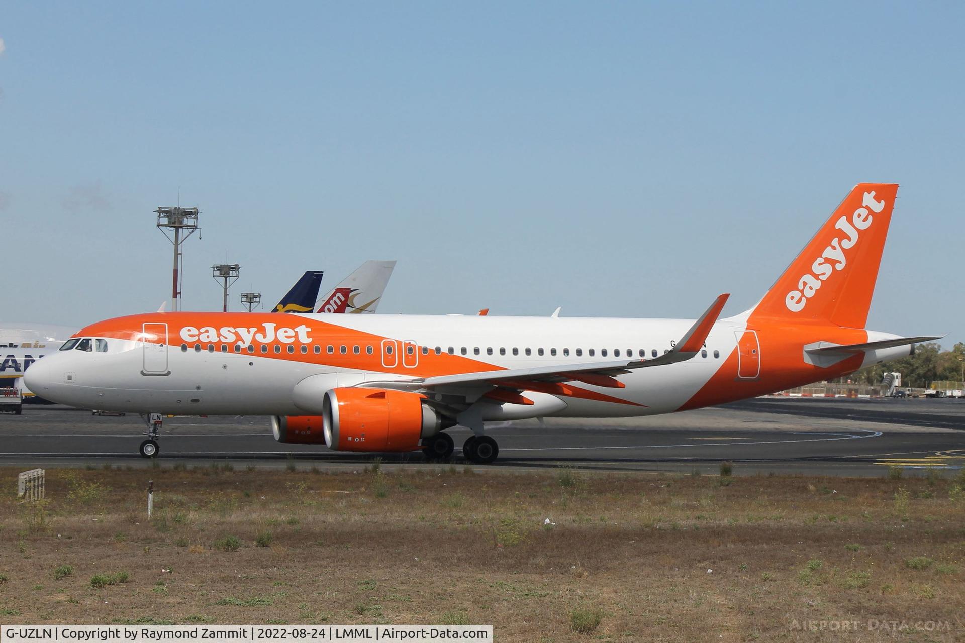 G-UZLN, 2022 Airbus A320-251N C/N 10849, A320Neo G-UZLN Easyjet