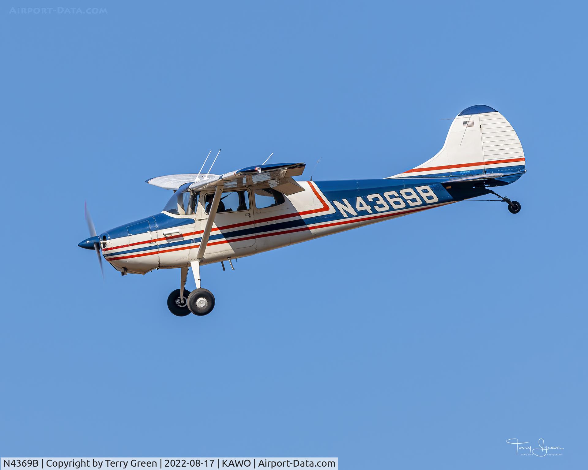 N4369B, 1955 Cessna 170B C/N 26713, KAWO