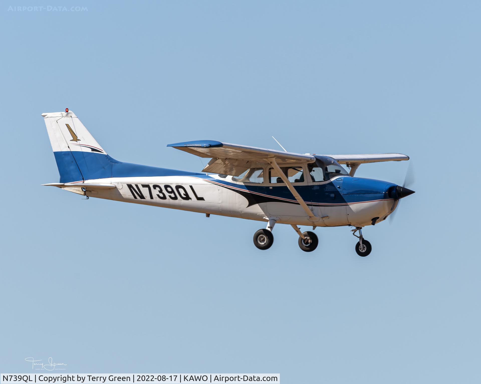 N739QL, 1978 Cessna 172N C/N 17270720, KAWO
