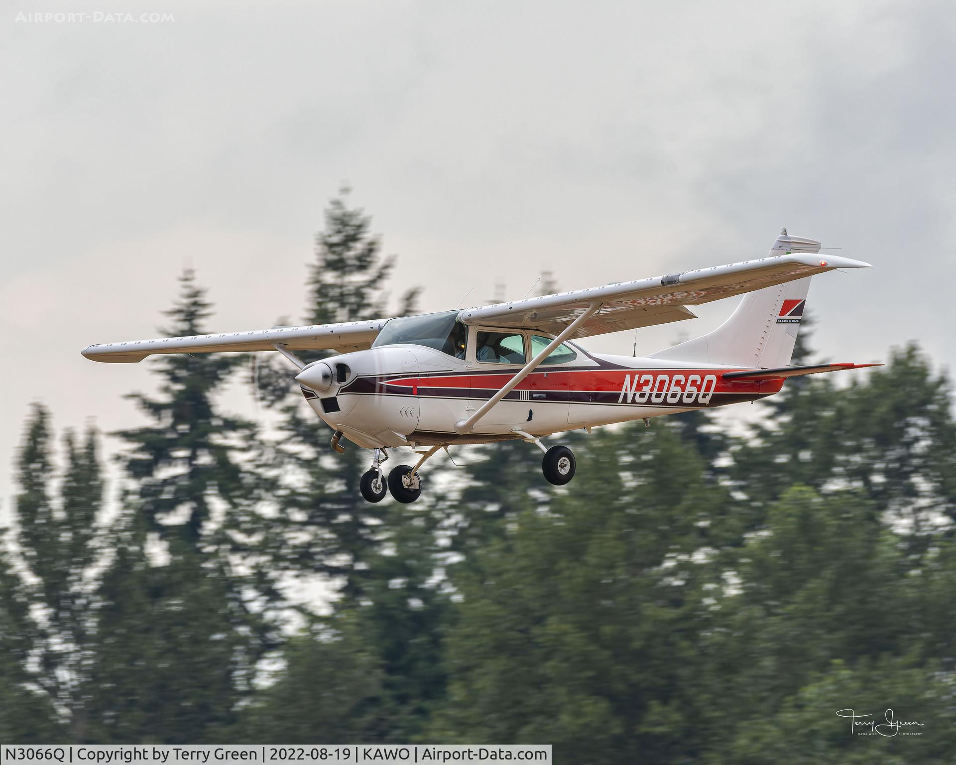 N3066Q, 1967 Cessna 182K Skylane C/N 18258066, KAWO