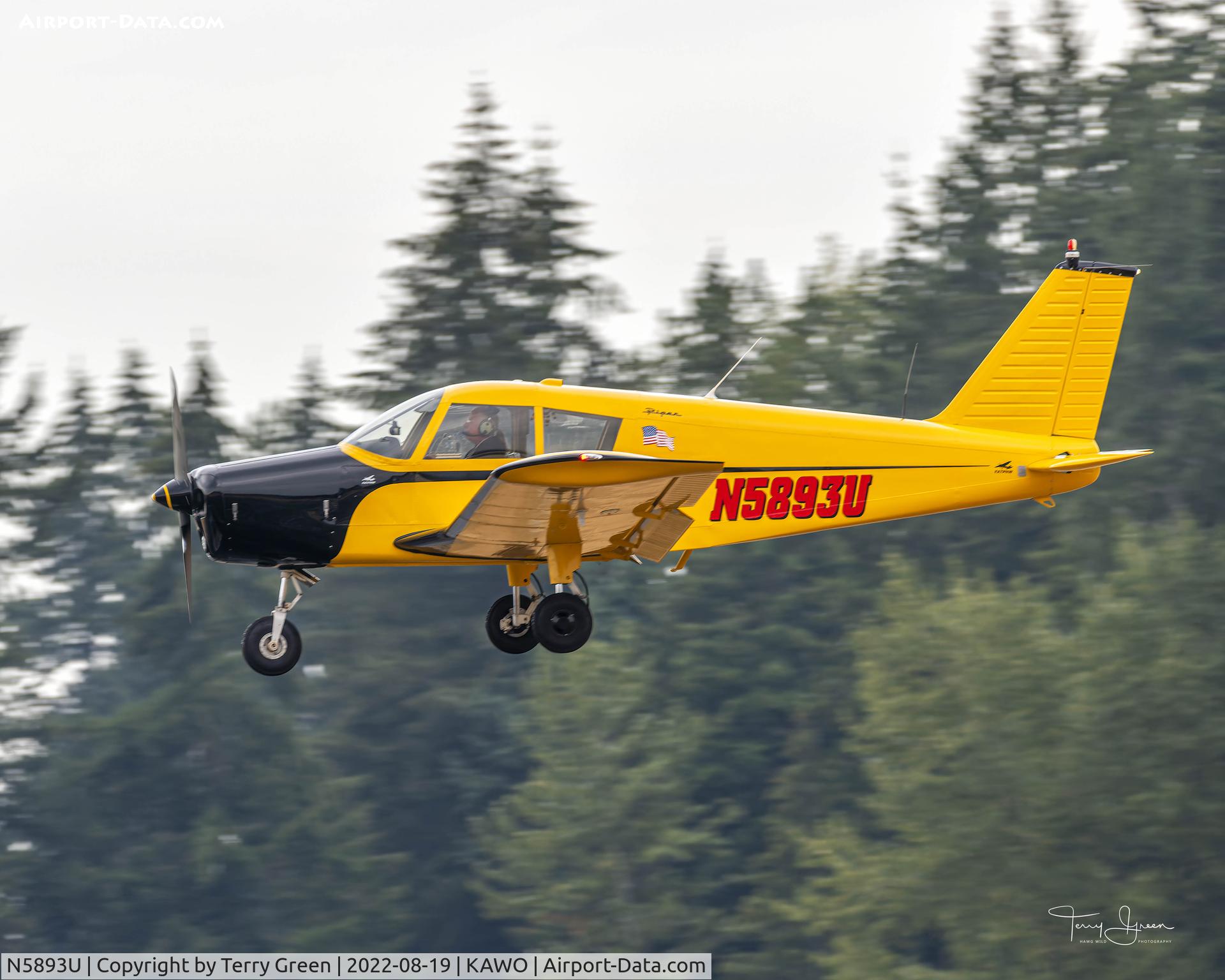 N5893U, 1970 Piper PA-28-140 C/N 28-26706, KAWO