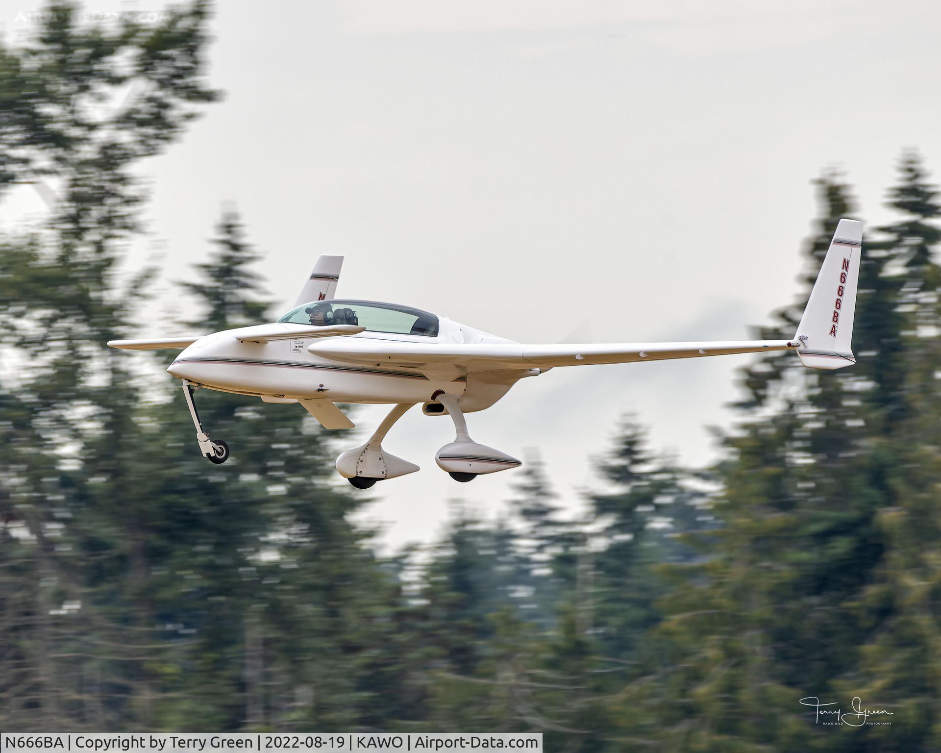 N666BA, 1998 Rutan Long-EZ C/N 898, KAWO