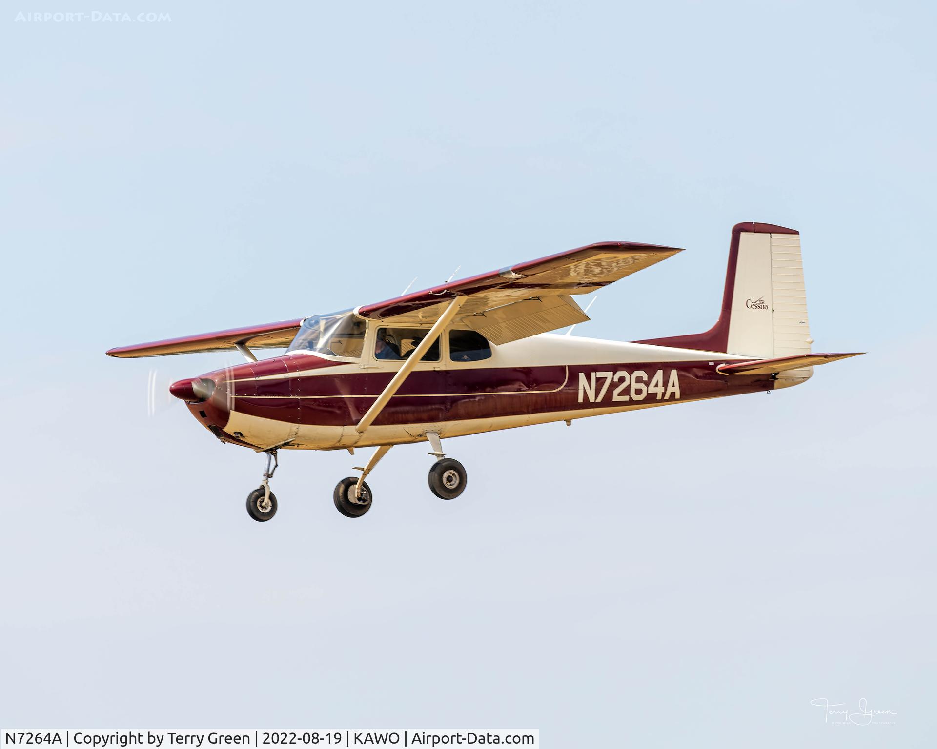N7264A, 1956 Cessna 172 C/N 29364, KAWO