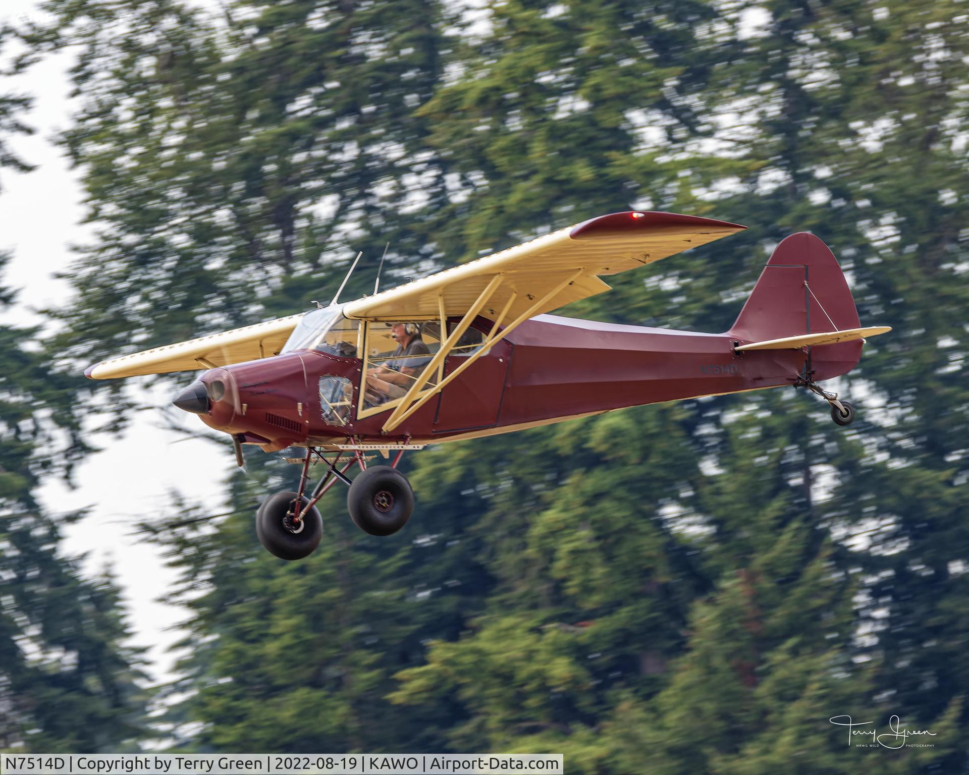 N7514D, 1957 Piper PA-22-150 C/N 22-5242, KAWO
