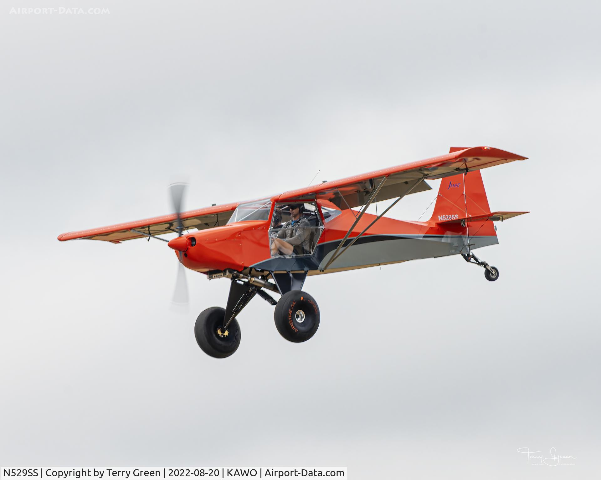 N529SS, 2020 Just Aircraft Highlander C/N JA-247-08-11, KAWO