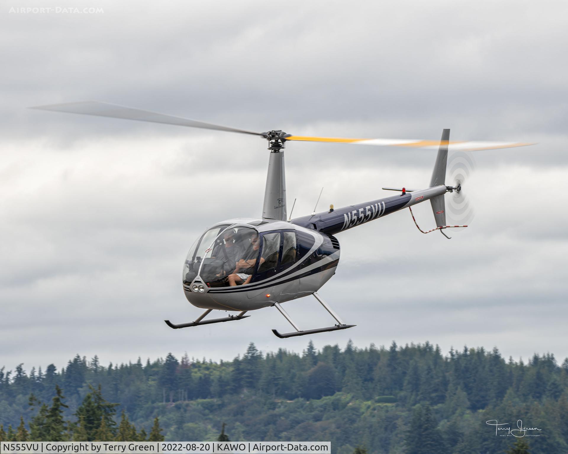 N555VU, 2008 Robinson R44 II C/N 12571, KAWO