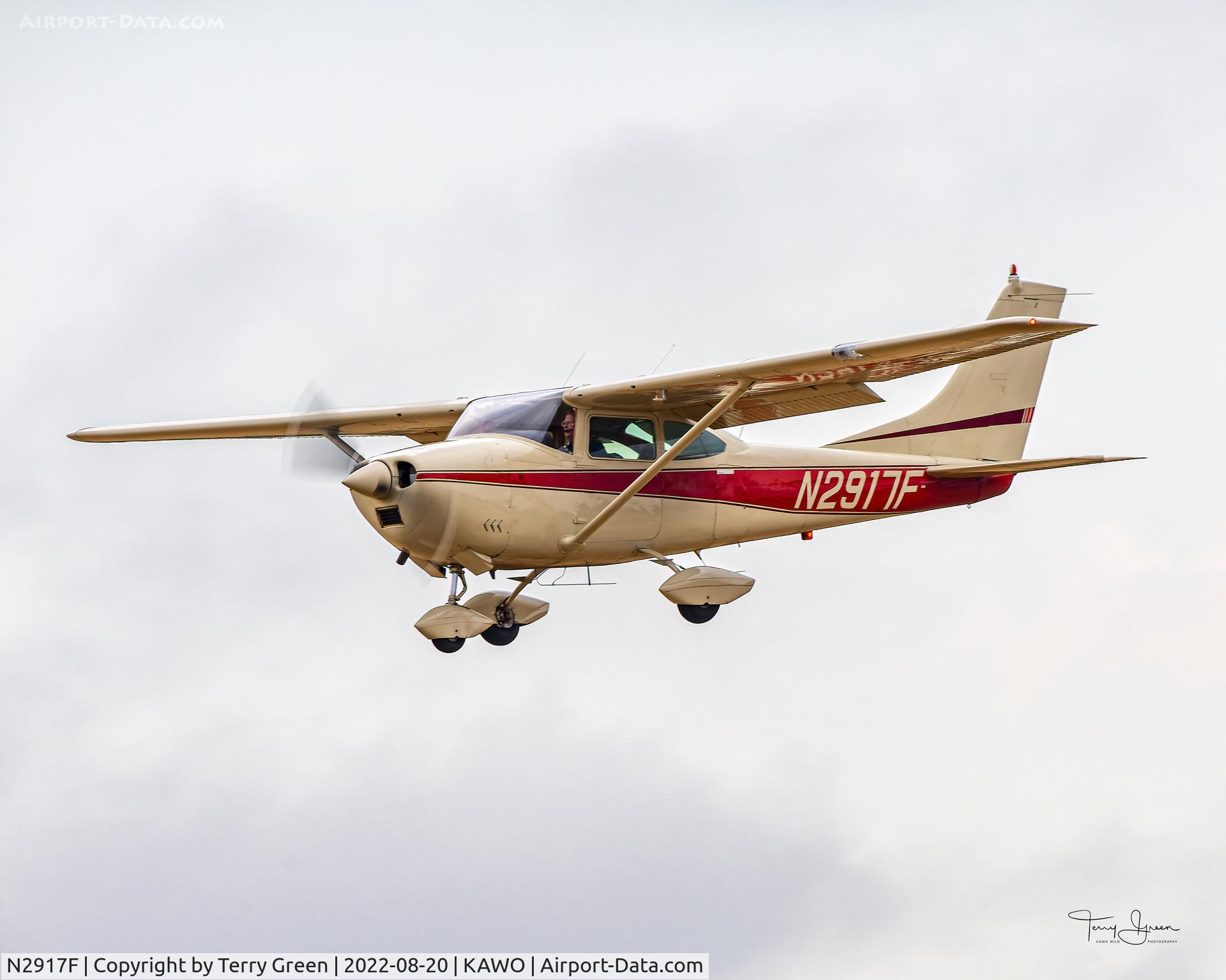 N2917F, 1966 Cessna 182J Skylane C/N 18257017, KAWO