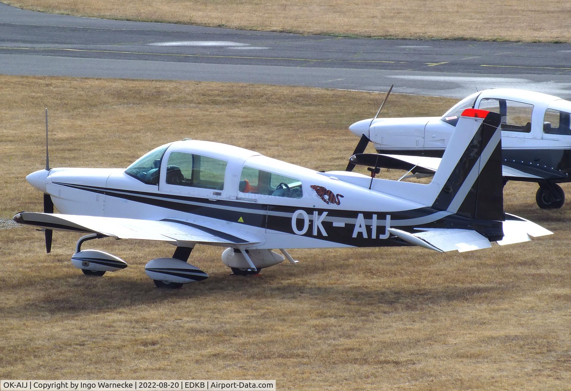 OK-AIJ, American General AG-5B Tiger C/N 10133, Grumman American (American General) AG-5B Tiger (AA-5B) at the 2022 Grumman Fly-in at Bonn-Hangelar airfield