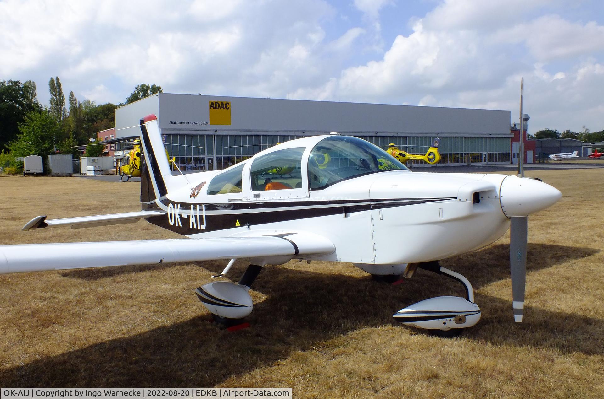 OK-AIJ, American General AG-5B Tiger C/N 10133, Grumman American (American General) AG-5B Tiger (AA-5B) at the 2022 Grumman Fly-in at Bonn-Hangelar airfield