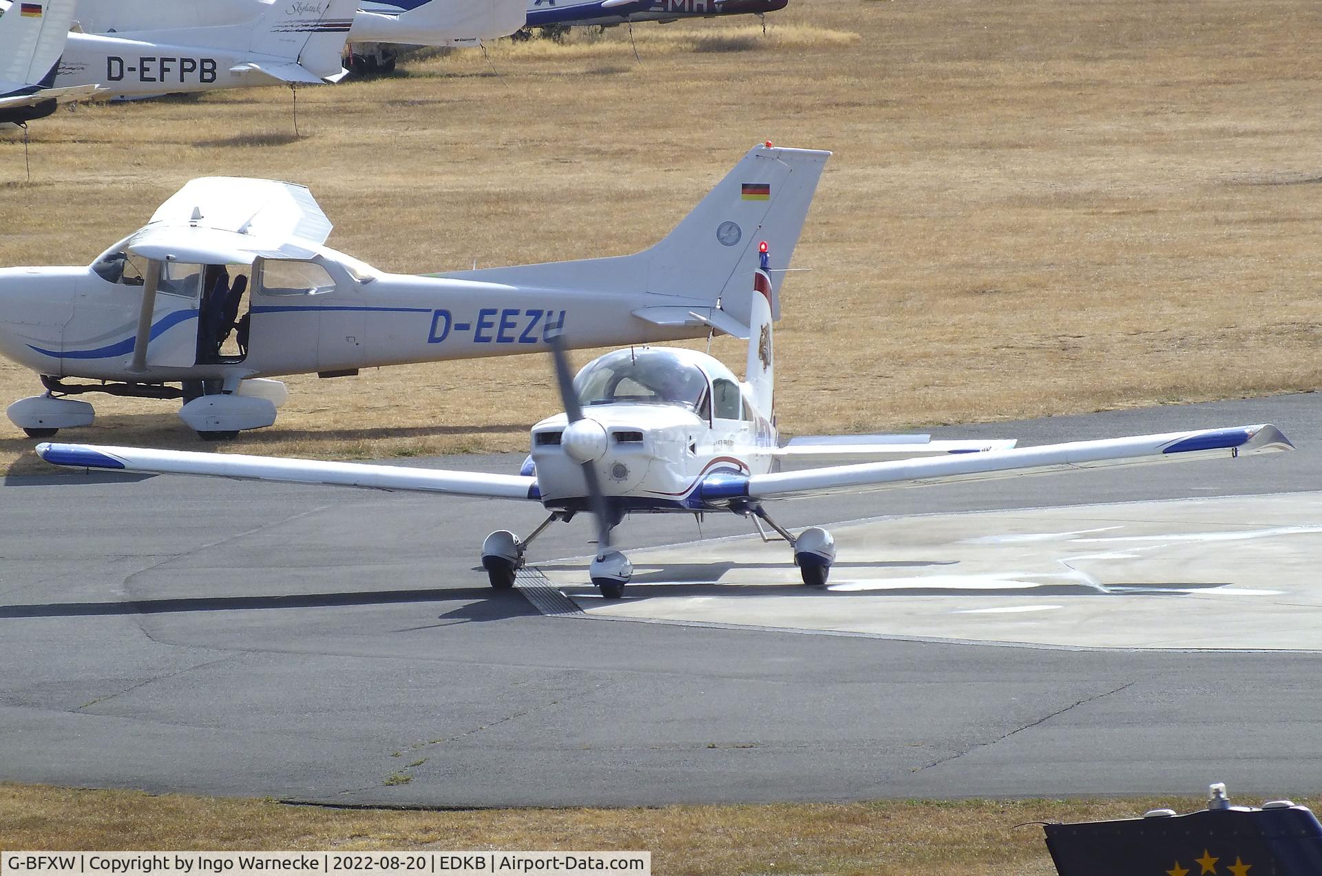 G-BFXW, 1978 Grumman American AA-5B Tiger C/N AA5B-0940, Grumman American AA-5B Tiger at the 2022 Grumman Fly-in at Bonn-Hangelar airfield