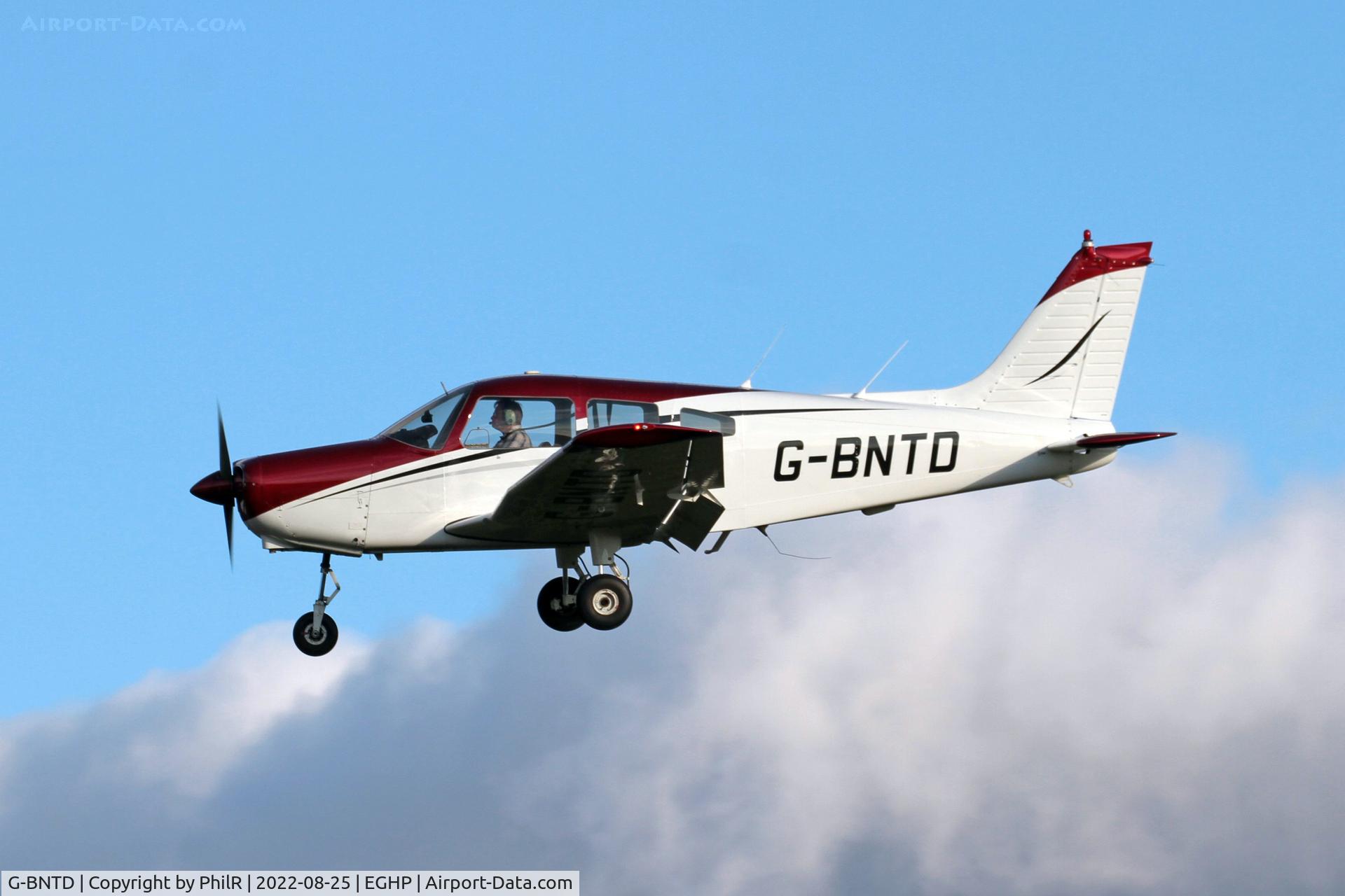 G-BNTD, 1977 Piper PA-28-161 Cherokee Warrior II C/N 28-7716235, G-BNTD 1977 Piper PA-28 Cherokee Warrior ll Popham