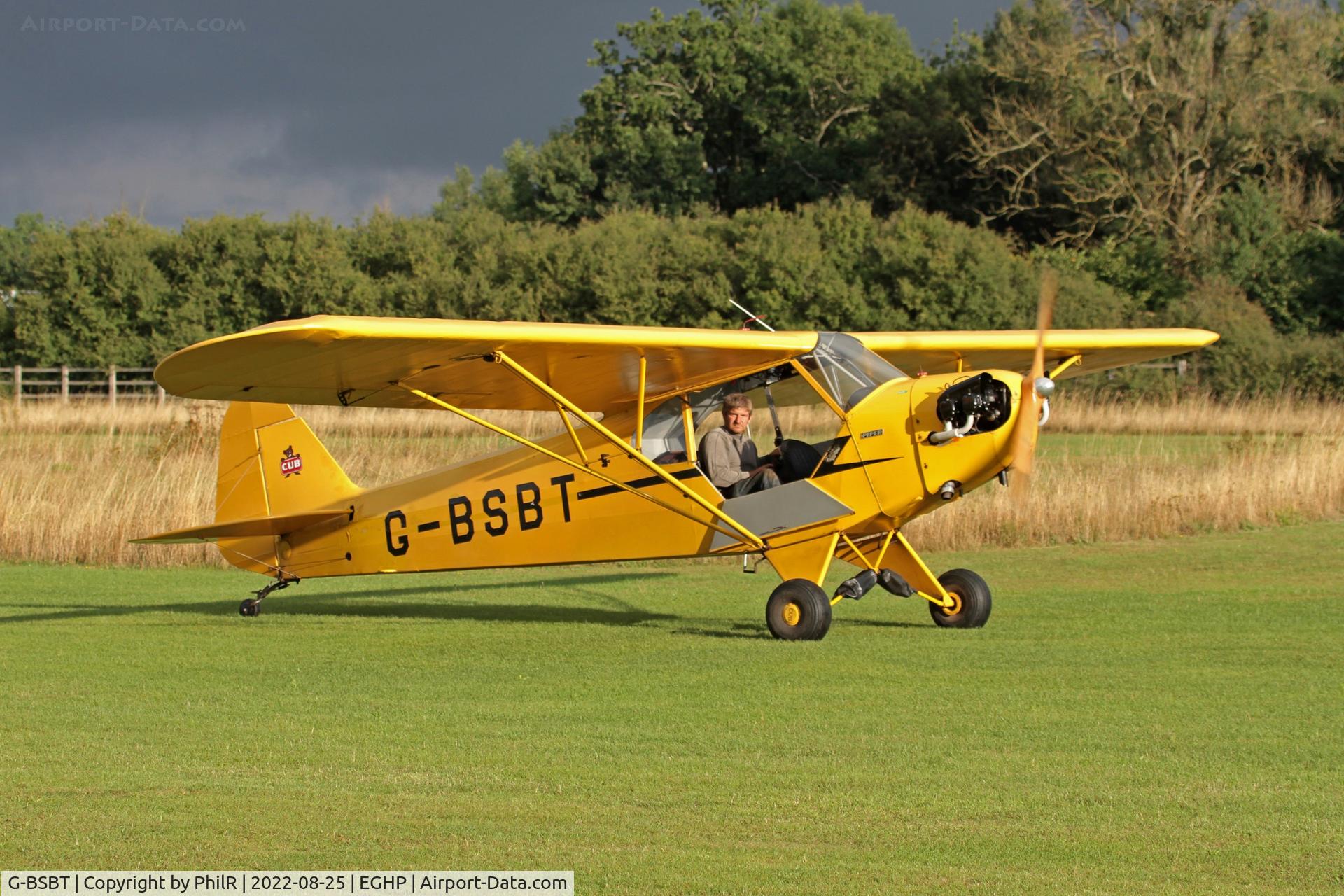 G-BSBT, 1946 Piper J3C-65 Cub Cub C/N 17712, G-BSBT 1946 Piper J3C-65 Cub Popham