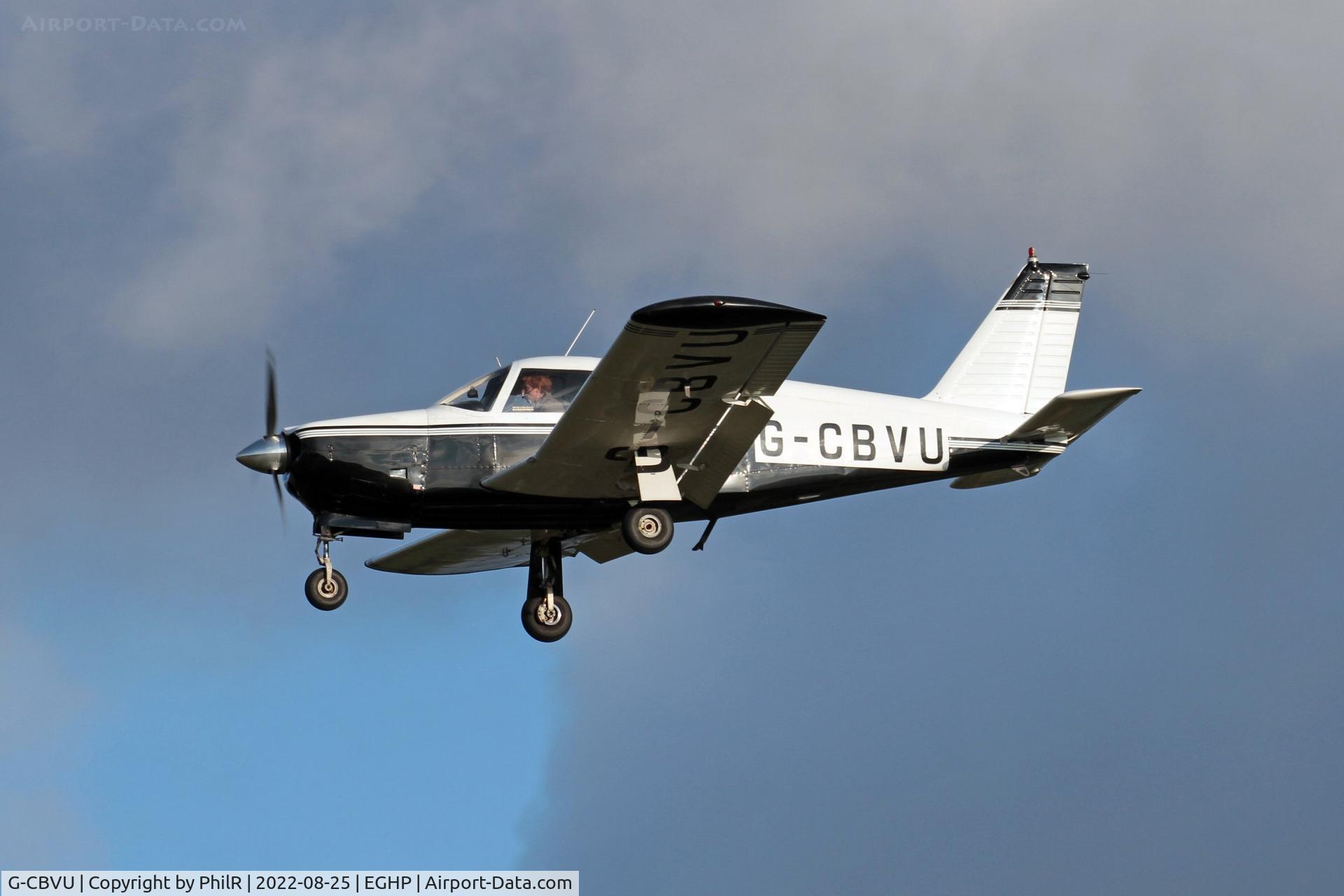 G-CBVU, 1971 Piper PA-28R-200 Cherokee Arrow C/N 28R-7135007, G-CBVU 1971 Piper PA-28 Cherokee Arrow Popham