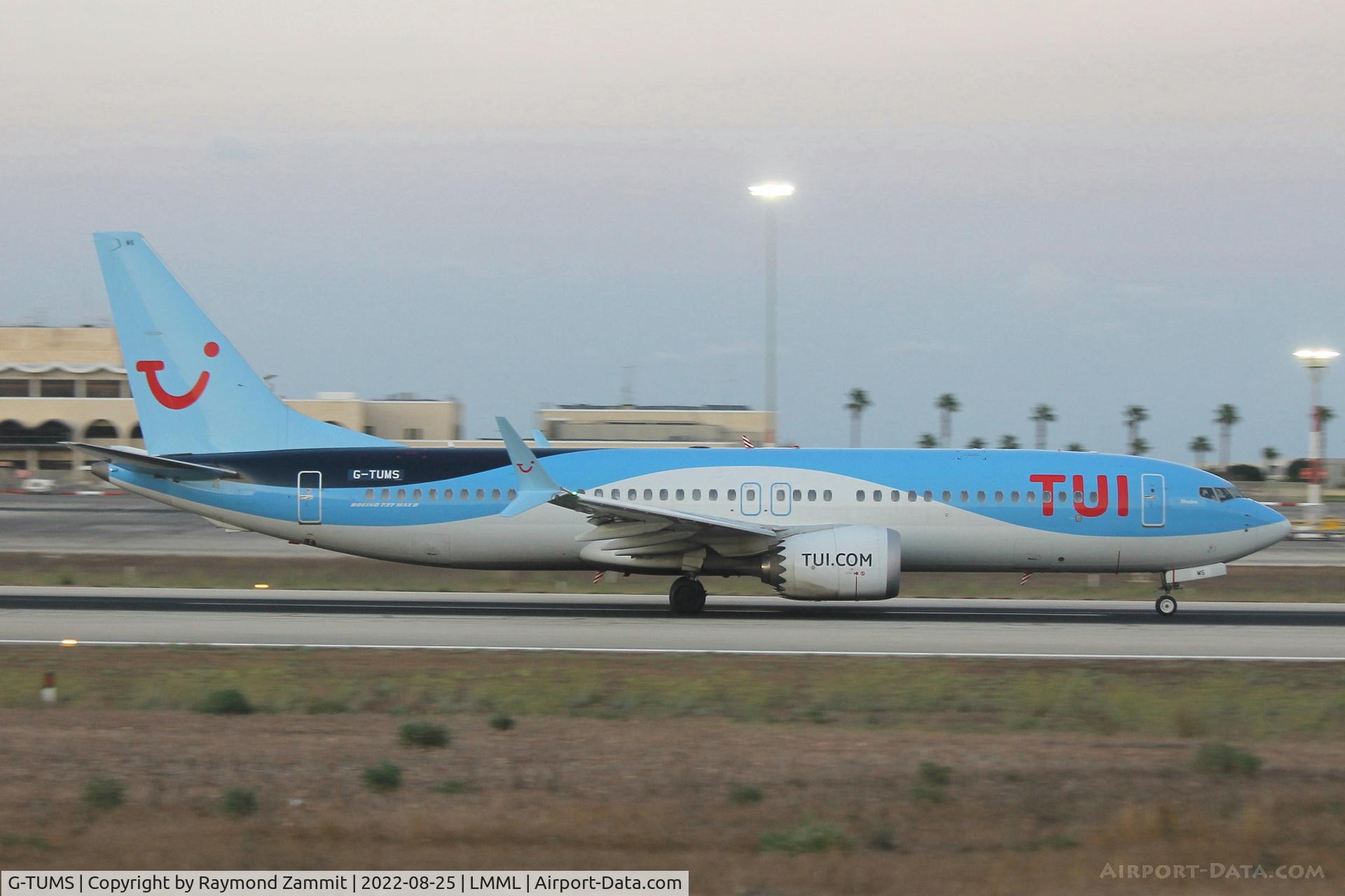 G-TUMS, 2018 Boeing 737-8 MAX C/N 44589, B737-8 MAX G-TUMS TuiFly