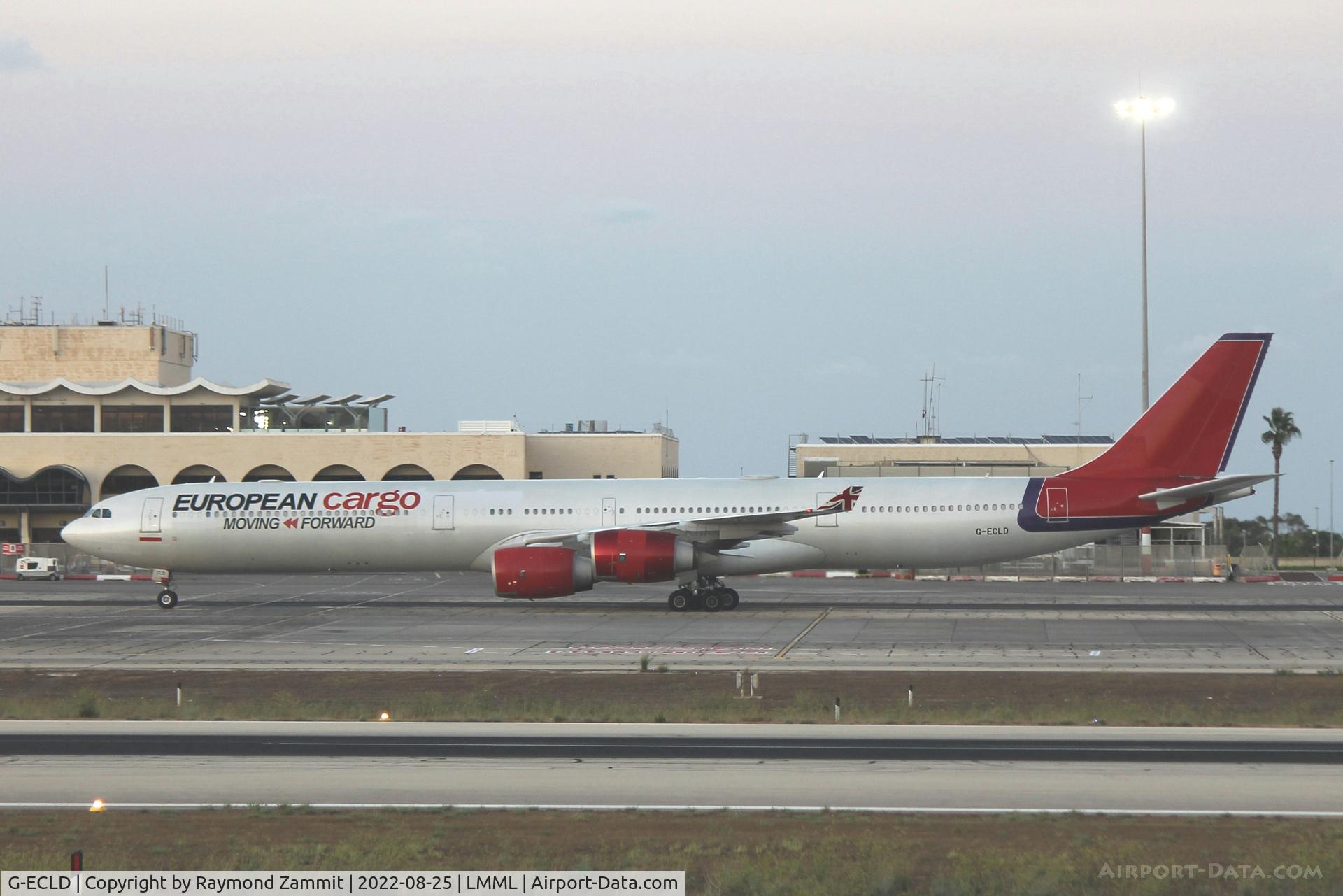 G-ECLD, 2006 Airbus A340-642 C/N 736, A340 G-ECLD European Cargo