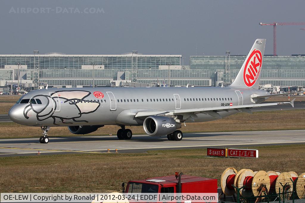 OE-LEW, 2011 Airbus A321-211 C/N 4611, at fra