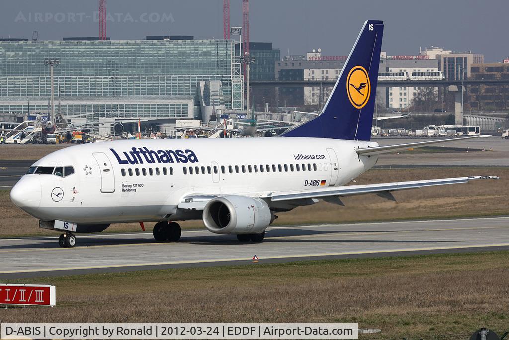 D-ABIS, 1991 Boeing 737-530 C/N 24942, at fra