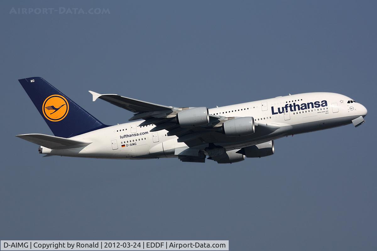 D-AIMG, 2011 Airbus A380-841 C/N 069, at fra