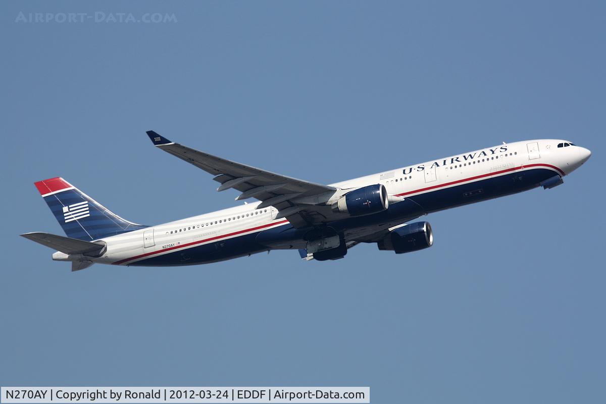 N270AY, 2000 Airbus A330-323 C/N 0315, at fra