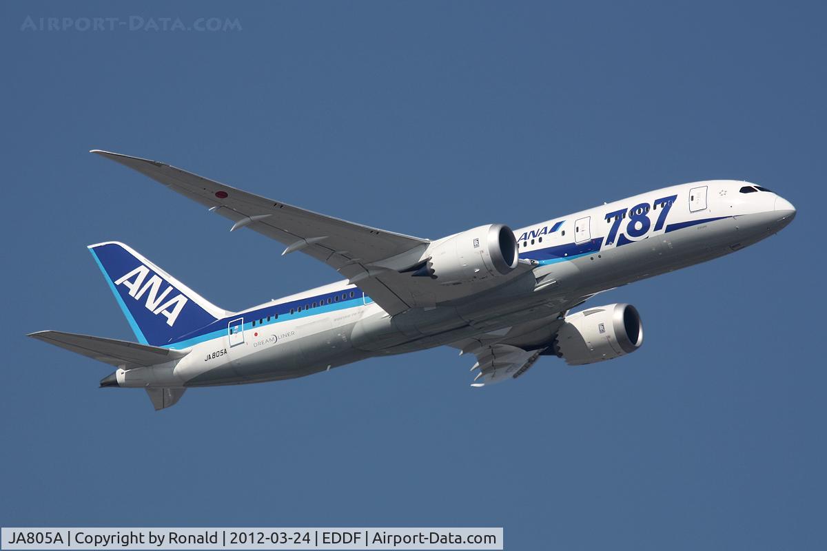 JA805A, 2010 Boeing 787-8 Dreamliner C/N 34514, at fra