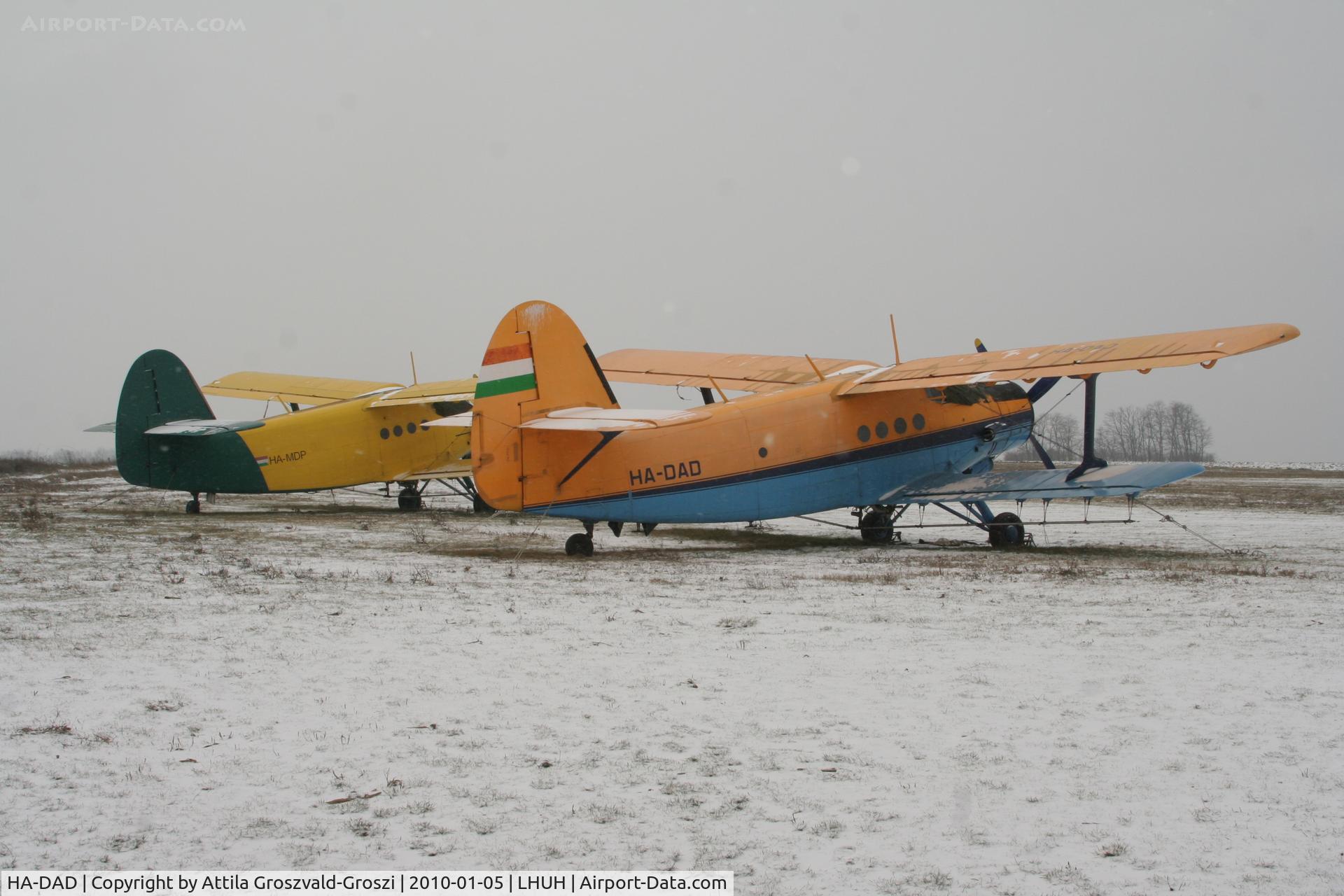 HA-DAD, 1971 PZL-Mielec An-2R C/N 1G122-14, LHUH - Úrhida Airport, Hungary
