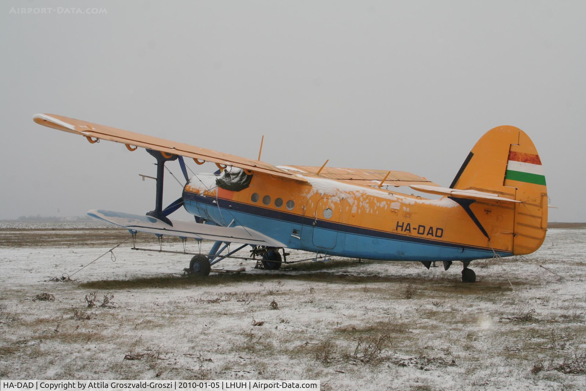HA-DAD, 1971 PZL-Mielec An-2R C/N 1G122-14, LHUH - Úrhida Airport, Hungary
