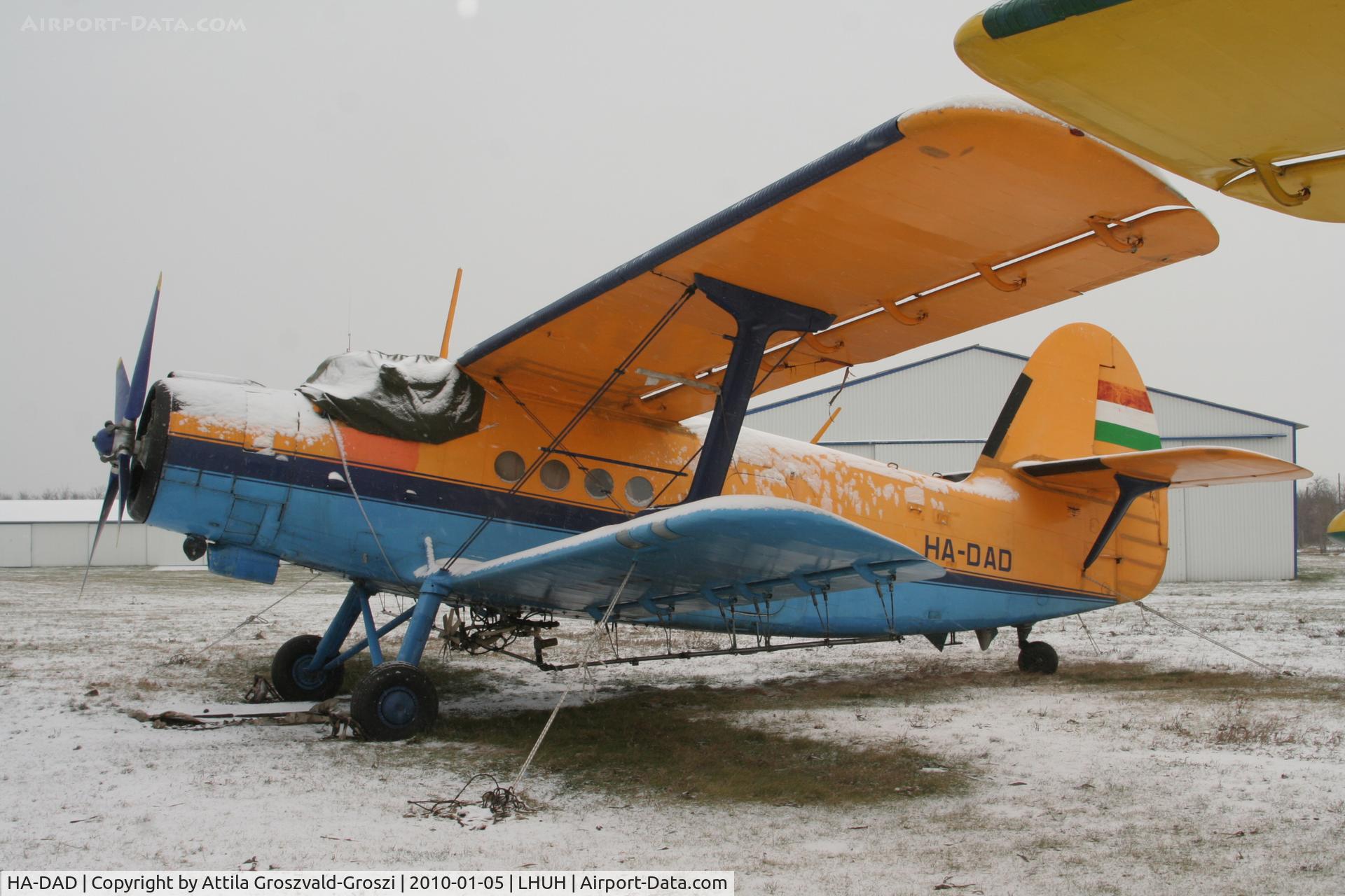 HA-DAD, 1971 PZL-Mielec An-2R C/N 1G122-14, LHUH - Úrhida Airport, Hungary
