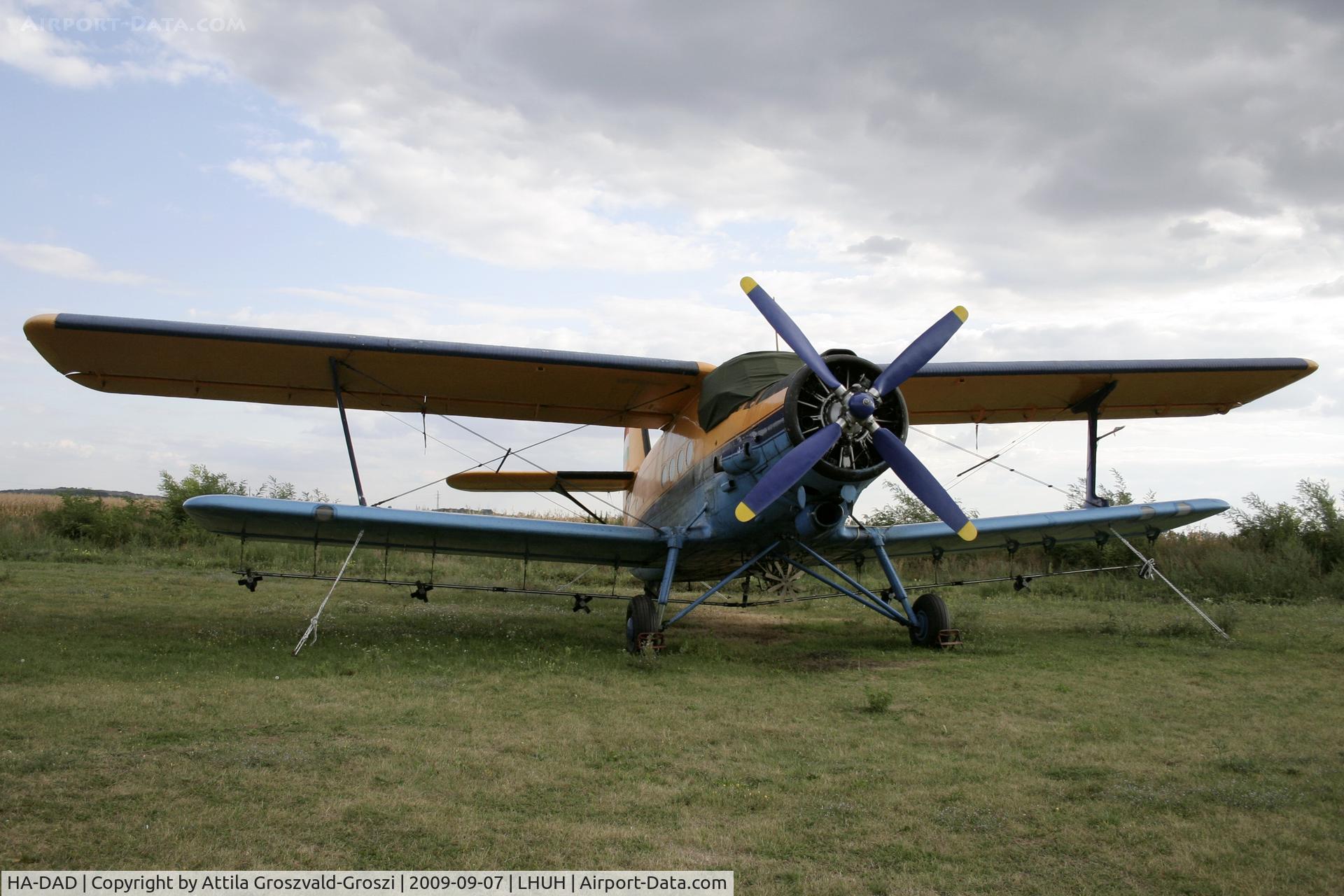 HA-DAD, 1971 PZL-Mielec An-2R C/N 1G122-14, LHUH - Úrhida Airport, Hungary
