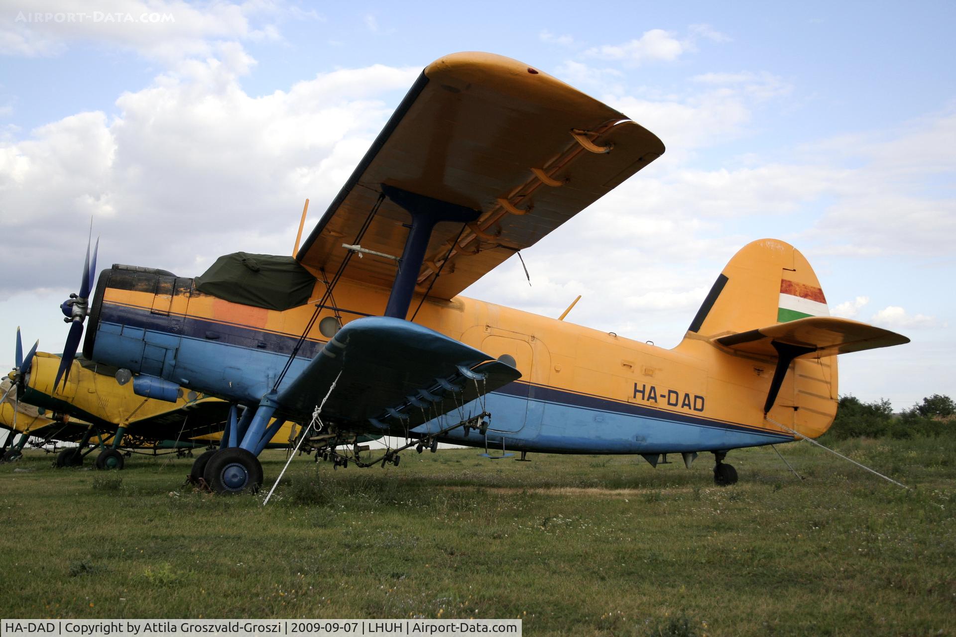 HA-DAD, 1971 PZL-Mielec An-2R C/N 1G122-14, LHUH - Úrhida Airport, Hungary