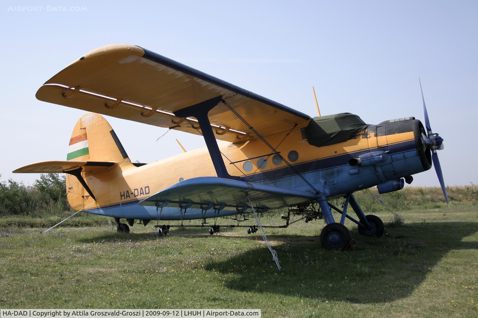 HA-DAD, 1971 PZL-Mielec An-2R C/N 1G122-14, LHUH - Úrhida Airport, Hungary