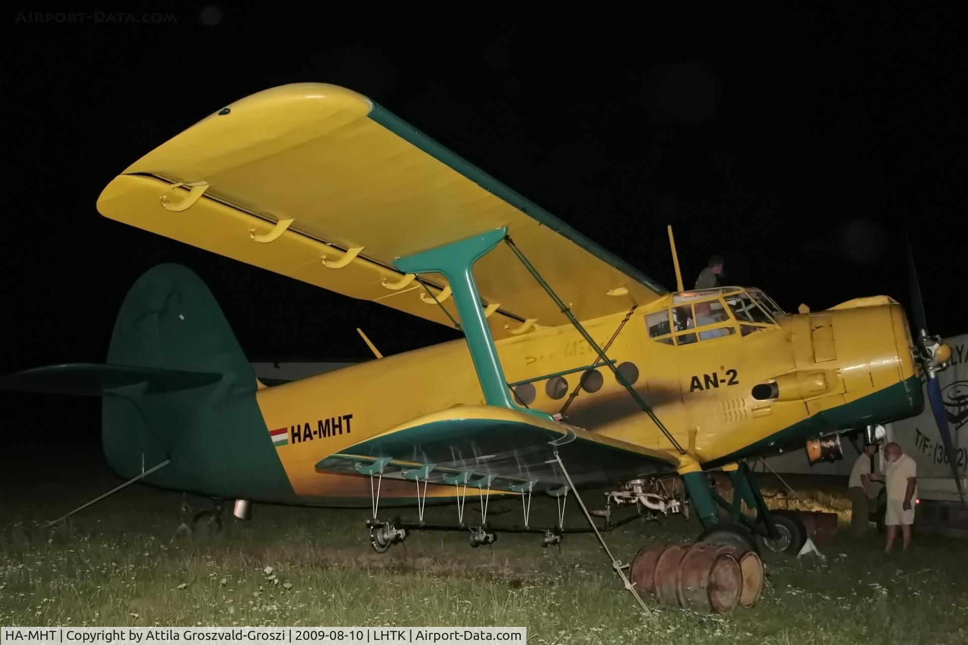 HA-MHT, 1974 PZL-Mielec AN-2R C/N 1G155-11, LHTK - Aero-Ság-Tokorcs Airfield, Hungary