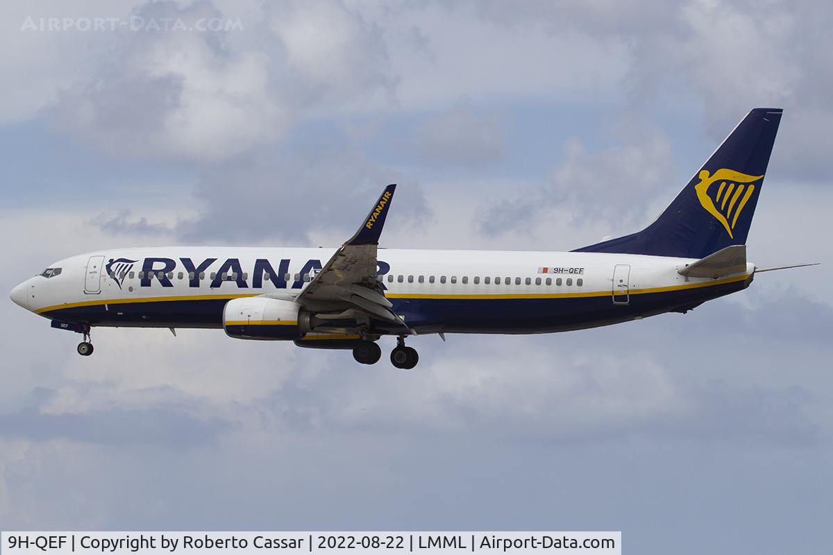 9H-QEF, 2018 Boeing 737-800 C/N 44824, Runway 31