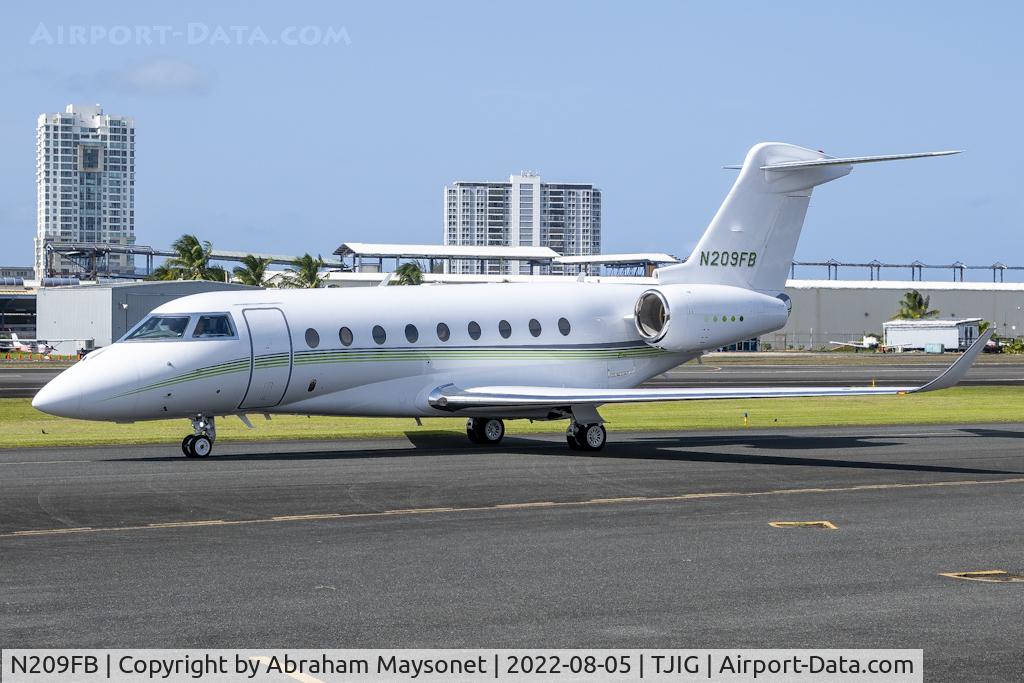 N209FB, 2009 Israel Aerospace Industries Gulfstream G280 C/N 2018, New aircraft on data base