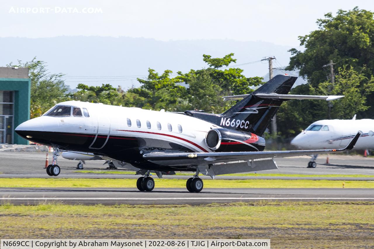 N669CC, 2006 Raytheon Hawker 850XP C/N 258814, New aircraft on data base