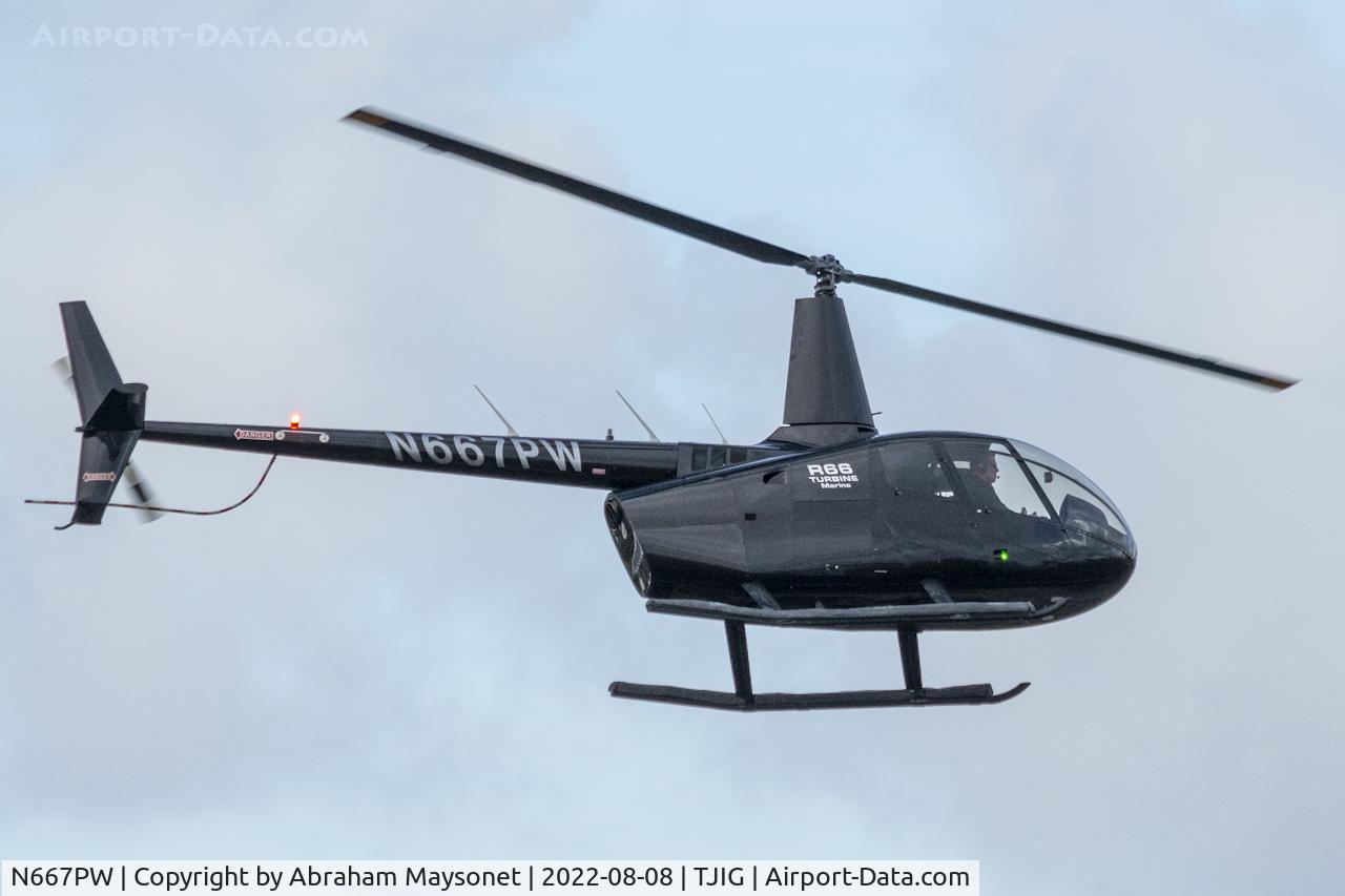 N667PW, 2017 Robinson R66 Turbine C/N 0790, New aircraft on data base