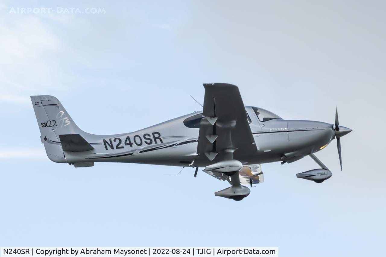 N240SR, 2007 Cirrus SR22 GTS C/N 2411, New aircraft on data base