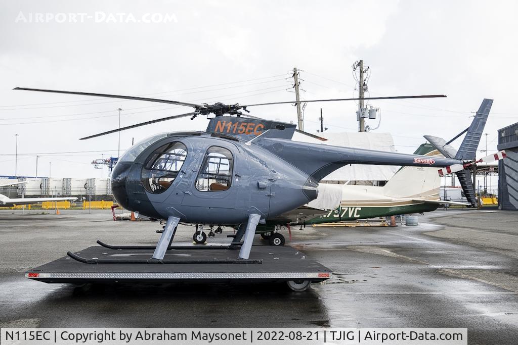 N115EC, 1971 Hughes 369HS C/N 110292S, New aircraft on data base