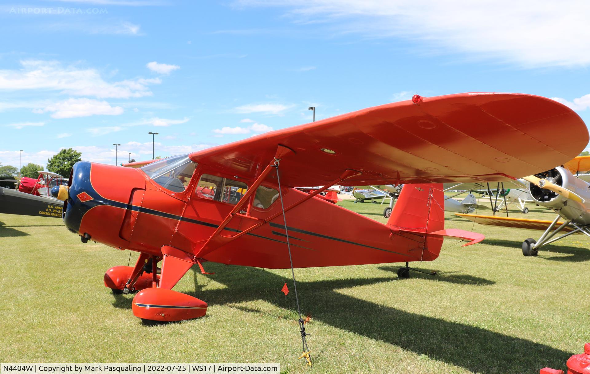 N4404W, Rearwin Cloudster 8135 C/N 828, Rearwin Cloudster 8135