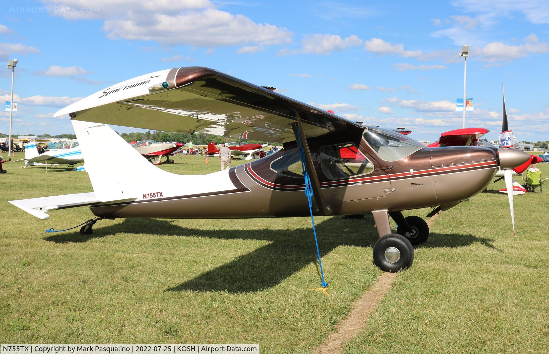 N755TX, Glasair GS-2 Sportsman C/N 7228, Glasair GS-2 Sportsman