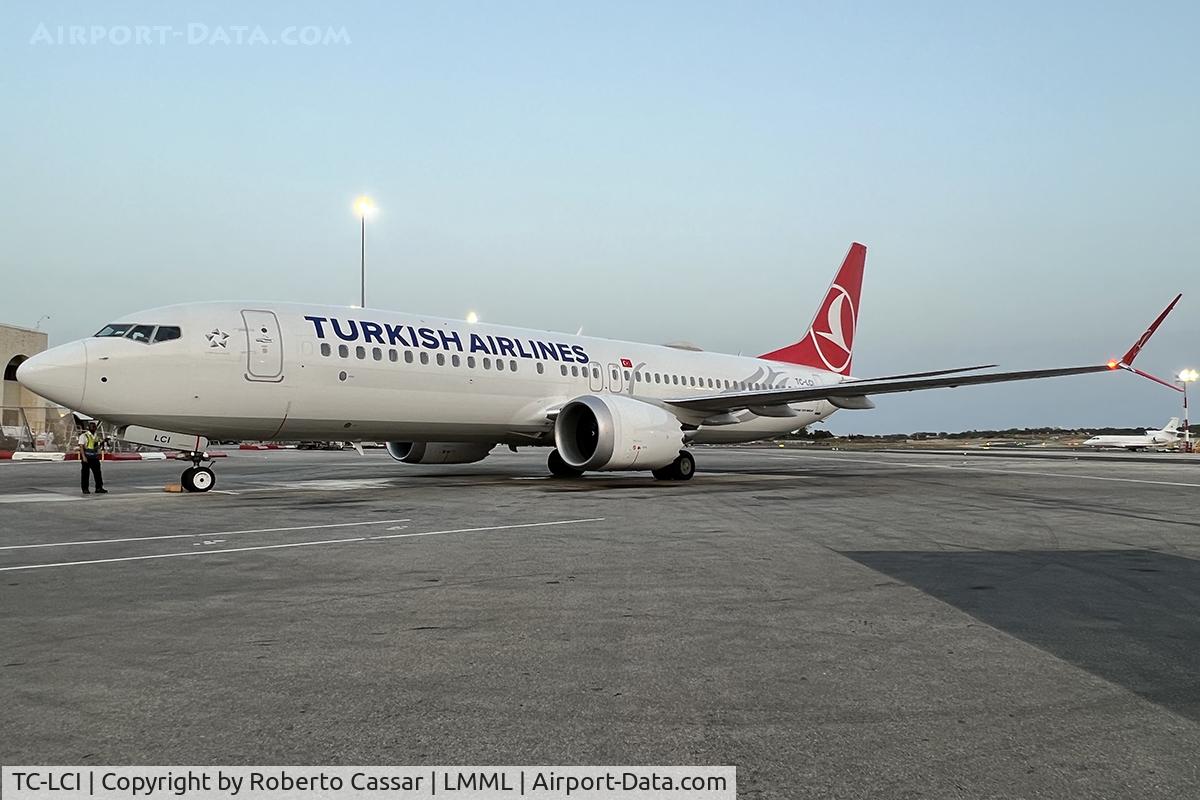 TC-LCI, 2019 Boeing 737-8 MAX C/N 50042, Park 9