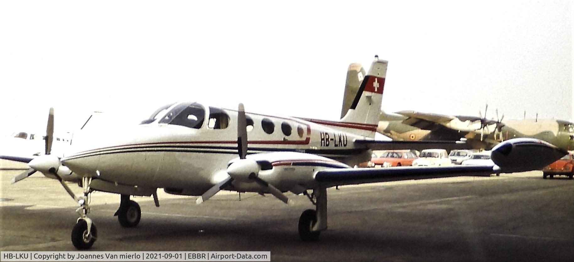 HB-LKU, 1978 Cessna 340A C/N 340A0493, Slide scan