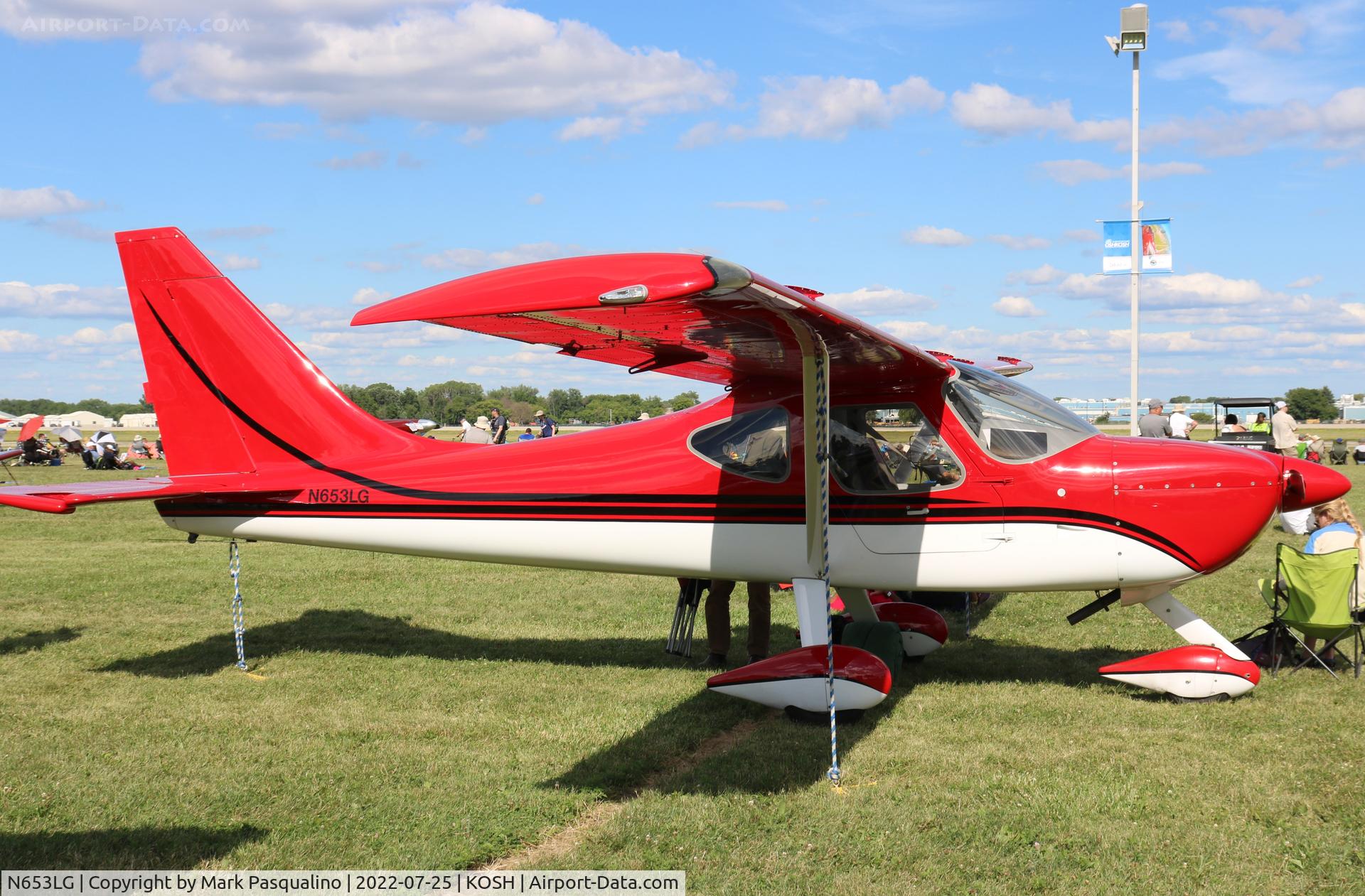 N653LG, 2016 Glasair GS-2 Sportsman C/N 7439, Glasair GS-2 Sportsman