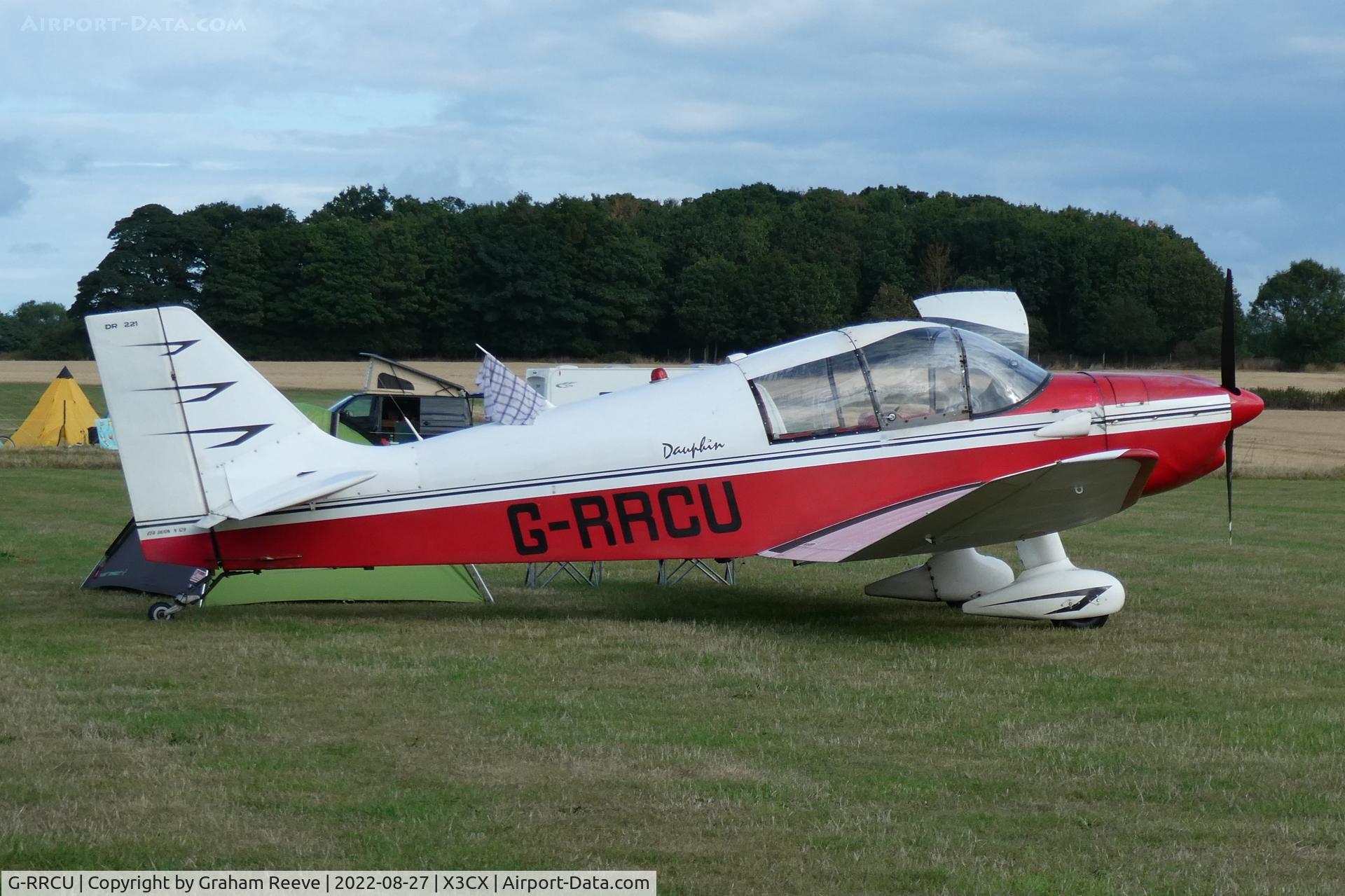 G-RRCU, 1968 CEA Jodel DR-221 Dauphin C/N 129, Parked at Northrepps.