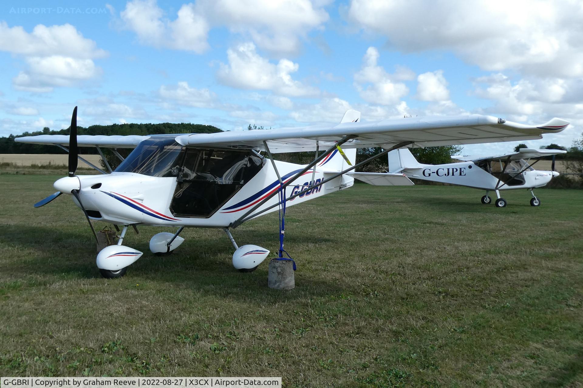G-GBRI, 2018 Best Off Skyranger Nynja 912S(1) C/N BMAA/HB/704, Parked at Northrepps.