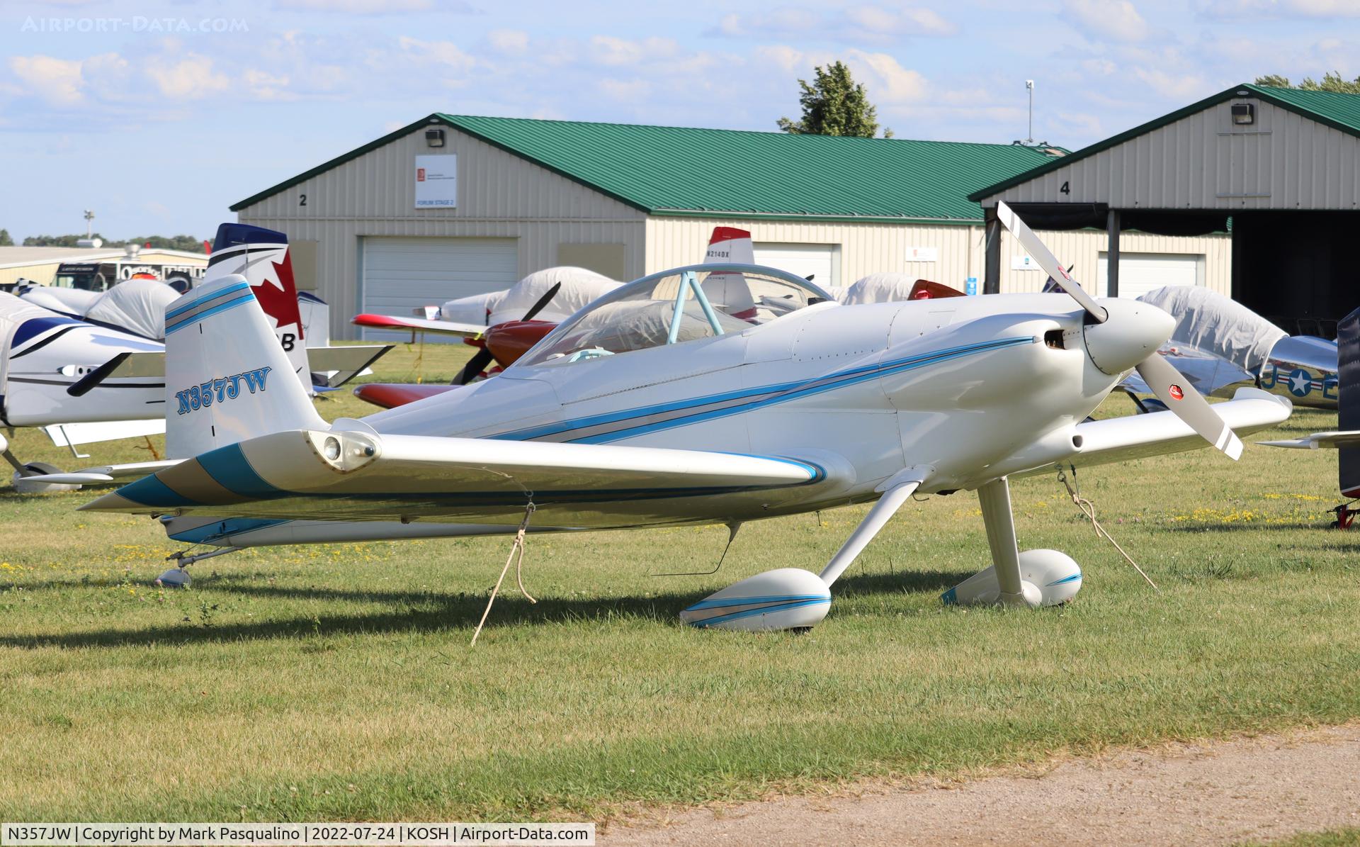 N357JW, 1996 Vans RV-4 C/N 01-1480, Vans RV-4