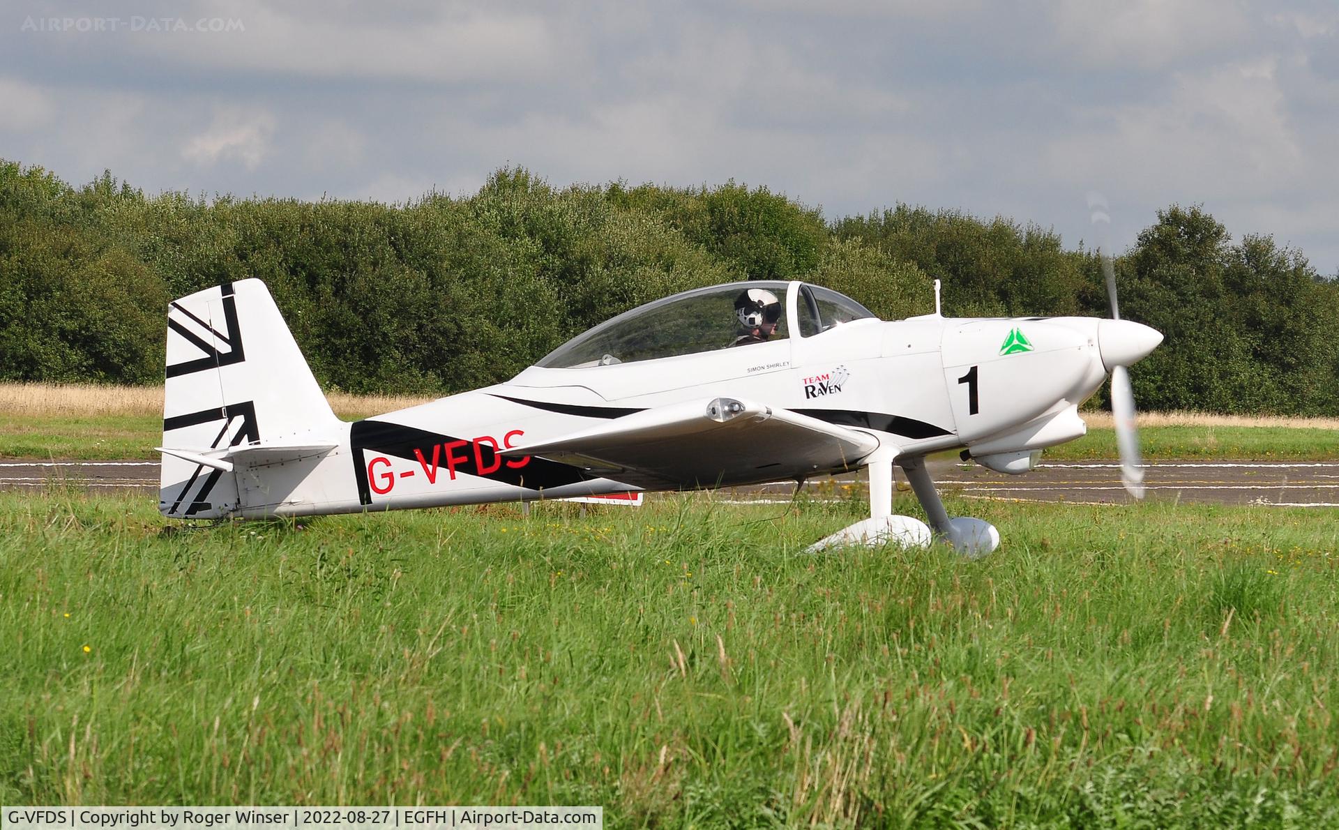 G-VFDS, 2012 Vans RV-8 C/N PFA 303-14637, Raven 1 of Team Raven.