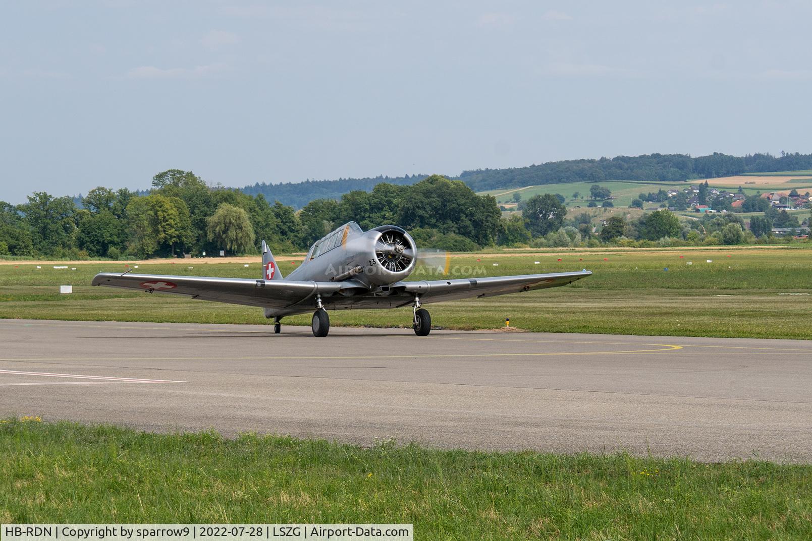 HB-RDN, 1942 Noorduyn AT-16 Harvard IIB C/N 14-201, At Grenchen